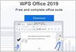 WPS Office 2019 Uma alternativa excelente e moderna ao